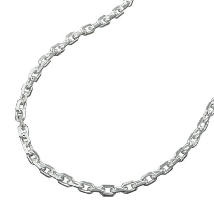 Ankerkette 8x diamantiert Silber