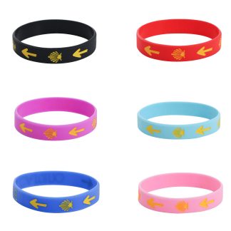 Silikon-Armband Muschel und Pfeil