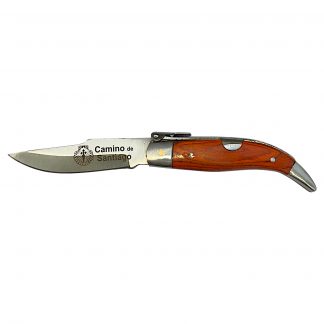 Taschenmesser "Camino de Santiago" mit Holzgriff