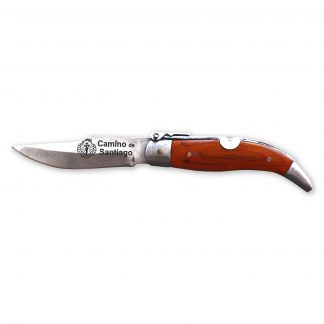 Taschenmesser "Camino de Santiago" mit Holzgriff