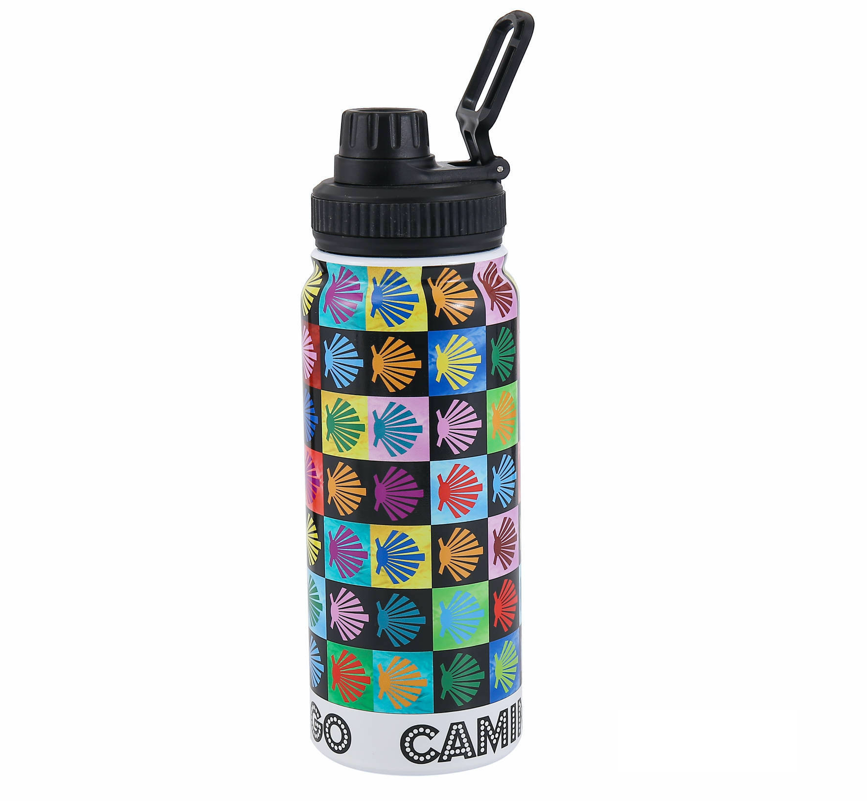 Trinkflasche Muschelmuster